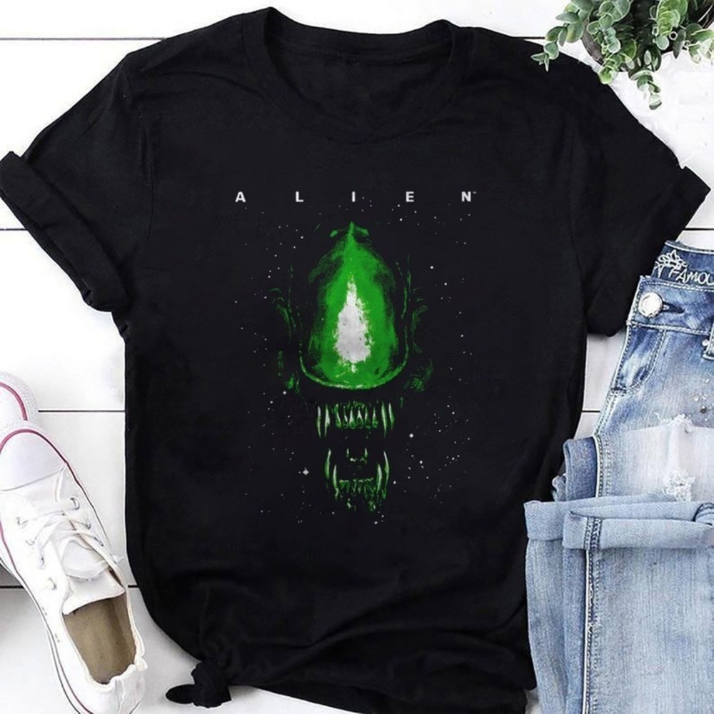 Alien Xenomorph T-Shirt, Aliens Xenomorph Unisex T-shirt Gift For Fan